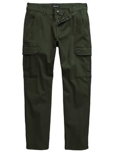 Джинсы оливково-зеленого цвета Men Plus