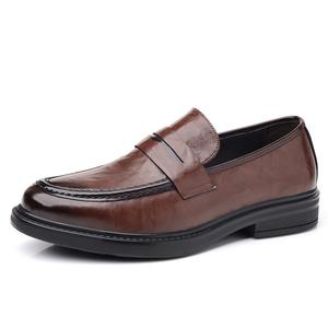 Туфли мужские Men"s Casual Men Mid-Top Egchi, темно-коричневый