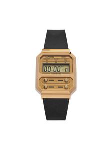 Часы A100WEFG-9AEF Casio, черный/золотой