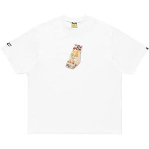 Футболка Bape X KidSuper Egg Sandwich A BATHING APE, белый