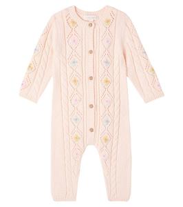 Распашонка Baby Idrina с вышивкой Louise Misha, Blush