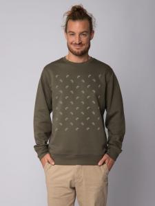 Толстовка wat? Apparel Fahrräder, хаки