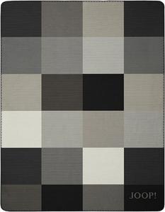 ЙУУП! Плед Мозаика цвет черный-натуральный размер 150х200 см Joop