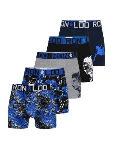 Трусы CR7 - Cristiano Ronaldo, цвет Blue/mottled grey/Black