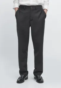 Брюки в клетку «гусиная лапка» Massimo Dutti, Dark Blue