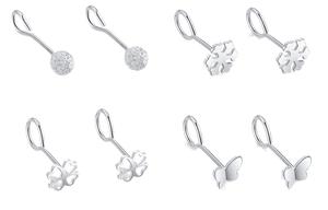 West Island Серьги-гвоздики S999 с серебряными шпильками