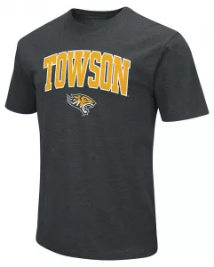 Мужская черная футболка Colosseum Towson Tigers