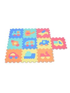 Moni Коврик-пазл из 10 частей, синий