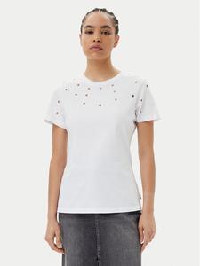 Футболка обычного кроя GPP25070TS Silvian Heach, белый