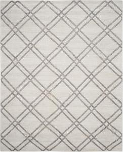 Ковер SAFAVIEH, 244 x 305 см, Stone Wash Collection Steel Grey STW701C ручной работы с узором бамбуковый шелк