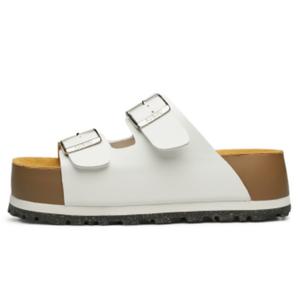 Тапочки-слайды женские AU&MU, White