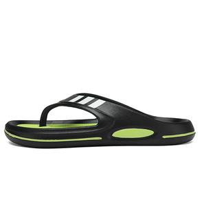 NANJIREN Мужские устойчивые к истиранию противоскользящие шлепанцы EVA черно-зеленые, цвет Black Green