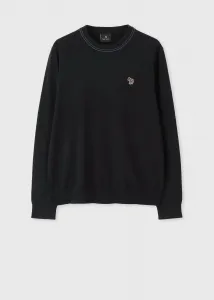 Вязаный свитер с круглым вырезом "Sports Stripe Zebra".