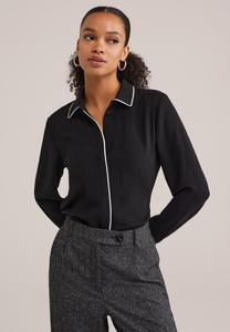 Блуза WE Fashion Button-down blouse, Black