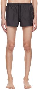 Черные шорты для плавания Cartouche Versace Underwear