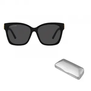 Balenciaga Солнцезащитные очки Dynasty Square Frame, Black