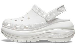 Сабо Crocs Classic Mega Crush, белые