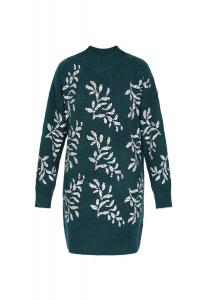 Usha Вязаное платье Emerald