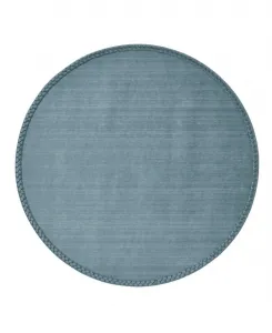 Салфетки под тарелки Lexington, круглые, 41 см Mode Living, синий/стальной