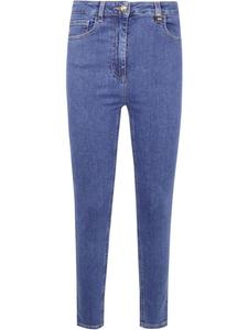 Elisabetta Franchi джинсы с логотипом, синий