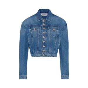 Куртка Jean Paul Gaultier Buttoned Denim Jacket 'Blue', синий