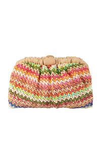 Складчатый клатч малого размера Amalia Olga Berg, multi