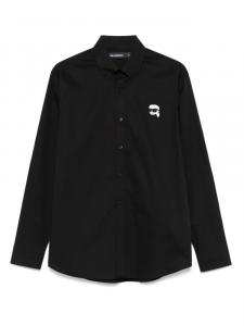 Рубашка Карла Лагерфельда Ikon Karl Lagerfeld, черный