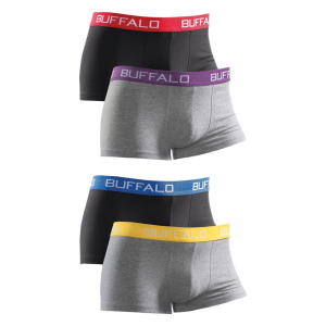 Боксеры BUFFALO Boxer shorts, серый/черный