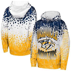 Молодежная худи Nashville Predators Frozen Frenzy в синем цвете Outerstuff