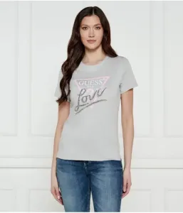 Футболка regular fit Guess Jeans, серый