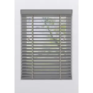 Штора «Мой дом» «Кассандра», (1 шт.), бамбук, зажимная опора со стопорным винтом My Home, цвет grau + grau + grau