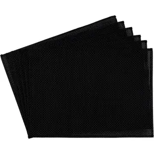 Салфетка Schmalband с обшитым краем, легко очищается, 45x33 см Aps, черный