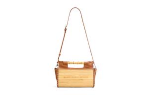 Feng Chen Wang Бамбуковая искусственная кожаная сумка, Timber