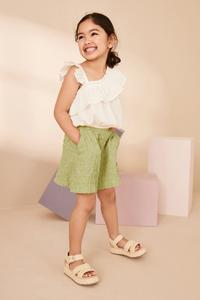 Фактурные брюки (3-16 лет) Next, зеленый