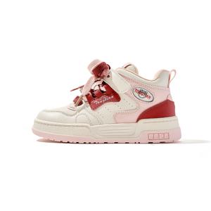 Детские кроссовки для скейтбординга Warm Support PSY, бежевый/розовый