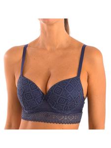 Бюстгальтер пуш-ап Selene, синий