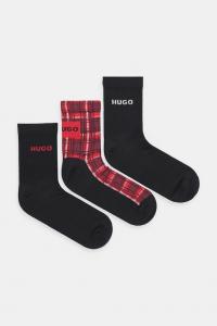 3 пары носков Hugo, черный