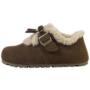 Повседневные однобортные туфли женские Wonderful couple, Dark Brown