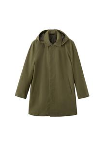 MANGO MAN Парка 'Gale' для межсезонья в цвете Olive