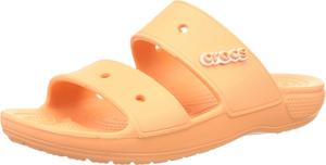 Унисекс сандалии Crocs Classic с сезонным принтом, Papaya