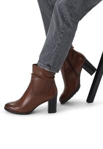 Классические ботильоны Manfield, цвет Cognac