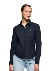 Polo Club Рубашка - приталенный крой - темно-синего цвета