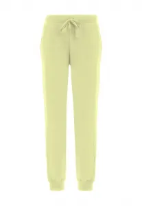 Легкие спортивные штаны с манжетами Deha, Yellow