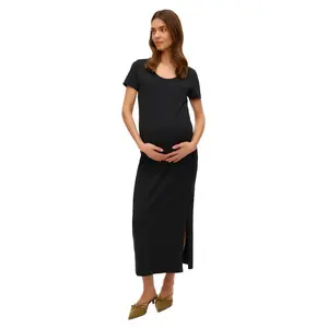 Платье с коротким рукавом Mamalicious Eva Maternity, черный