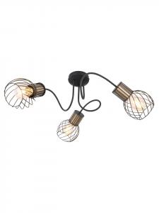 Globo lighting Потолочный светильник "ARGUSTO" черного цвета