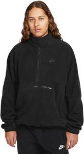 Флисовый топ Nike Men's Club Fleece+ 1/2 с полумолнией, Black