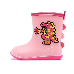 B.Duck Желтые детские сапоги Duck с противоскользящей, износостойкой и водонепроницаемой подошвой