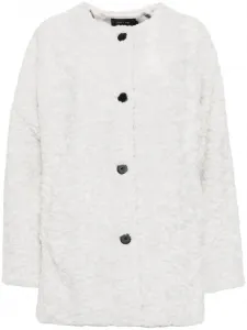 Шуба из искусственного меха Tout A Coup, серый