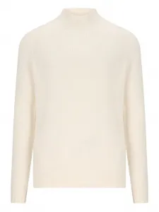 Рифленый свитер с высоким воротником Tagliatore, нейтральный