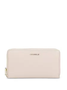 Кошелек с логотипом Coccinelle, розовый